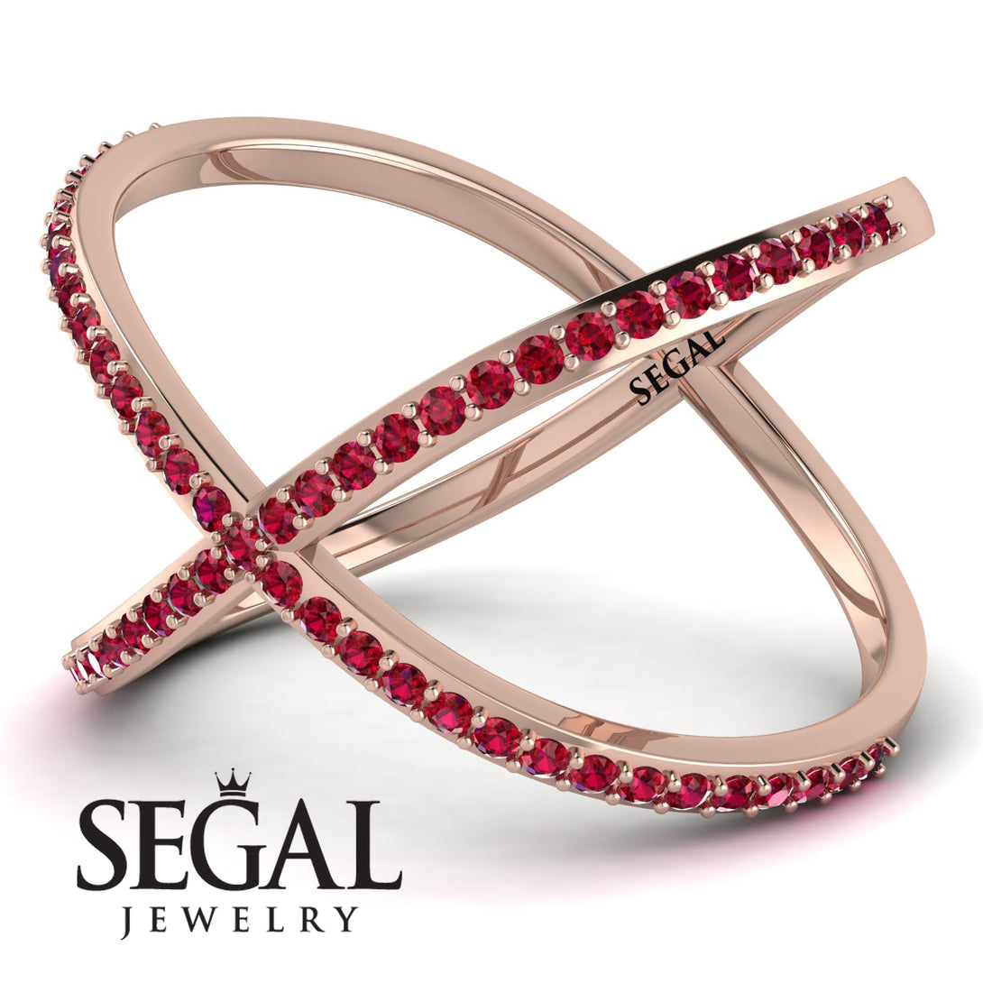 X Ruby Ring - Emery No. 11