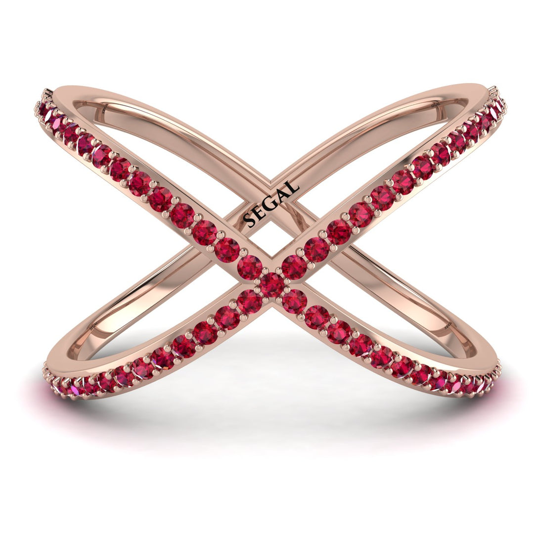 X Ruby Ring - Emery No. 11