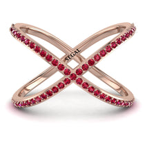X Ruby Ring - Emery No. 11 image 1