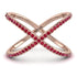 X Ruby Ring - Emery No. 11
