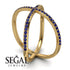 X Sapphire Ring - Emery No. 13