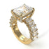 Luxury Emerald Cut Diamond Engagement Ring - Nadia No. 1 image 1