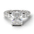 TY- Down payment -4Ct Radiant Cut Diamond Engagement Ring - Serenity No. 3 image 3