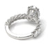 4ct Oval Cut Diamond Engagement Ring - Xena No. 3 image 4