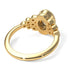 Diamond Milgrain Beaded Bezel Engagement Ring - Stacy No. 1 image 4