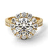 Diamond Round Halo Engagement Ring - Unity No. 1 image 3