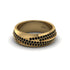 1.4Ct Black Diamond Eternity Wedding Ring - Merritt No. 37 image 3