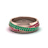 1.4Ct Emerald & Ruby Eternity Wedding Ring - Merritt No. 50 image 2