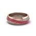 1.4Ct Ruby & Diamond Eternity Wedding Ring - Merritt No. 11 image 2