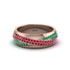 1.4Ct Ruby & Emerald Eternity Wedding Ring - Merritt No. 26 image 2