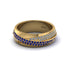 1.4Ct Sapphire & Diamond Eternity Wedding Ring - Merritt No. 13 image 3