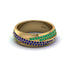 1.4Ct Sapphire & Emerald Eternity Wedding Ring - Merritt No. 28 image 3