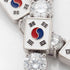 Diamond Tennis Bracelet with South Korea Flag no. 3 image 3