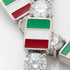 Diamond Tennis Bracelet with Italy Flag no. 3 image 3