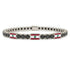 Black Diamond Tennis Bracelet with Lebanon Flag no. 9 image 1