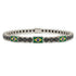 Black Diamond Tennis Bracelet with Brazil Flag no. 9 image 1