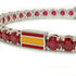 Ruby Tennis Bracelet with Spain Flag no. 12 image 4