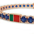 Sapphire Tennis Bracelet with Portugal Flag no. 14 image 3