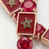 Ruby Tennis Bracelet with Morocco Flag no. 11 image 3