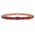 Ruby Tennis Bracelet with Morocco Flag no. 11 image 1