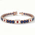 Sapphire Tennis Bracelet with Japan Flag no. 14 image 2
