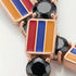 Black Diamond Tennis Bracelet with Armenia Flag no. 8 image 3