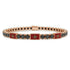 Black Diamond Tennis Bracelet with Morocco Flag no. 8 image 1