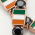 Black Diamond Tennis Bracelet with Ireland Flag no. 8 image 3