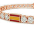 Diamond Tennis Bracelet with Spain Flag no. 2 image 4