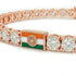 Diamond Tennis Bracelet with India Flag no. 2 image 4