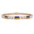 Diamond Tennis Bracelet with Ukraine Flag no. 2 image 1