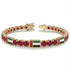 Ruby Tennis Bracelet with United Arab Emirates Flag no. 10 image 2