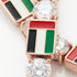 Diamond Tennis Bracelet with United Arab Emirates Flag no. 2 image 4