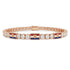 Diamond Tennis Bracelet with Croatia Flag no. 2 image 1