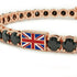 Black Diamond Tennis Bracelet with United Kingdom Flag no. 8 image 4