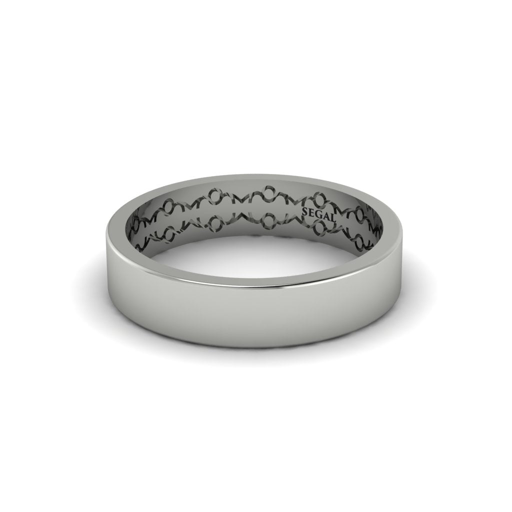 14K Gold Classic Harmony Band - Alex No. 3