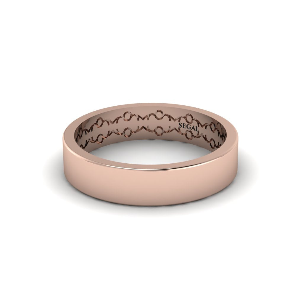 14K Gold Classic Harmony Band - Alex No. 2