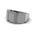 14K Gold Diamond Men's Pave Ring - Bay No. 3 image 2