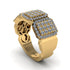 14K Gold Diamond Men's Pave Ring - Bay No. 1 image 3