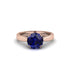 Sapphire 14K Gold Solitaire Engagement Ring - Allie No. 14 image 3