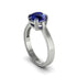 Sapphire 14K Gold Solitaire Engagement Ring - Allie No. 15 image 1