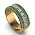 Diamond 14K Gold Pave Wedding Band - Mikayla No. 16 image 2