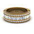 Diamond 14K Gold Pave Wedding Band - Mikayla No. 1 image 1