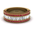 Diamond 14K Gold Pave Wedding Band - Mikayla No. 46 image 1