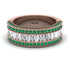 Diamond 14K Gold Pave Wedding Band - Mikayla No. 17 image 1