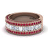 Diamond 14K Gold Pave Wedding Band - Mikayla No. 47 image 3