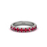 Ruby 14K Gold Eternity Wedding Ring - Alani No. 12 image 3