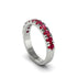 Ruby 14K Gold Eternity Wedding Ring - Alani No. 12 image 1