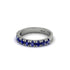 Sapphire 14K Gold Eternity Wedding Ring - Alani No. 15 image 2