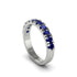 Sapphire 14K Gold Eternity Wedding Ring - Alani No. 15 image 1
